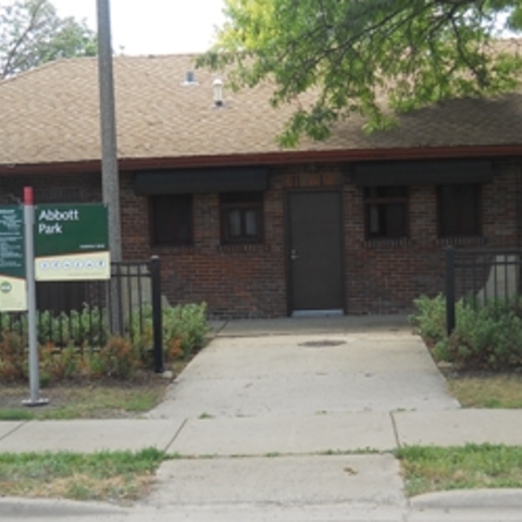 Abbott Park fieldhouse.