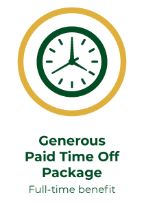 Generous Paid Time Off Package