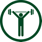 Weightlifting icon
