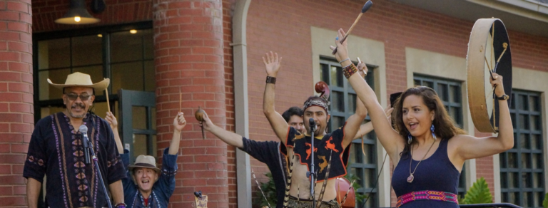 People playing music